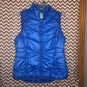 Women’s Light Blue Puffer Vest